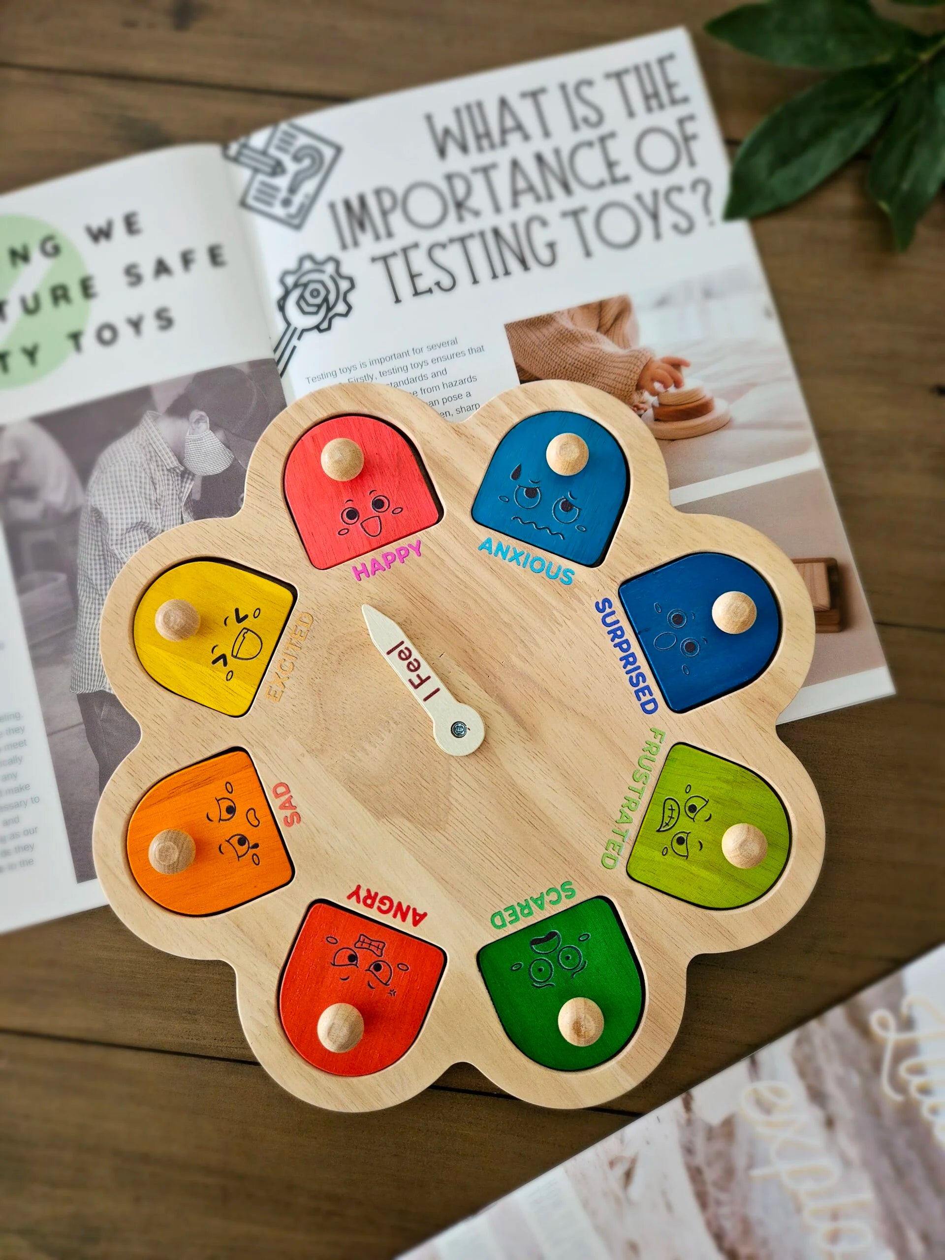 QToys Australia (USA) Emotions Puzzle with Coping Strategies